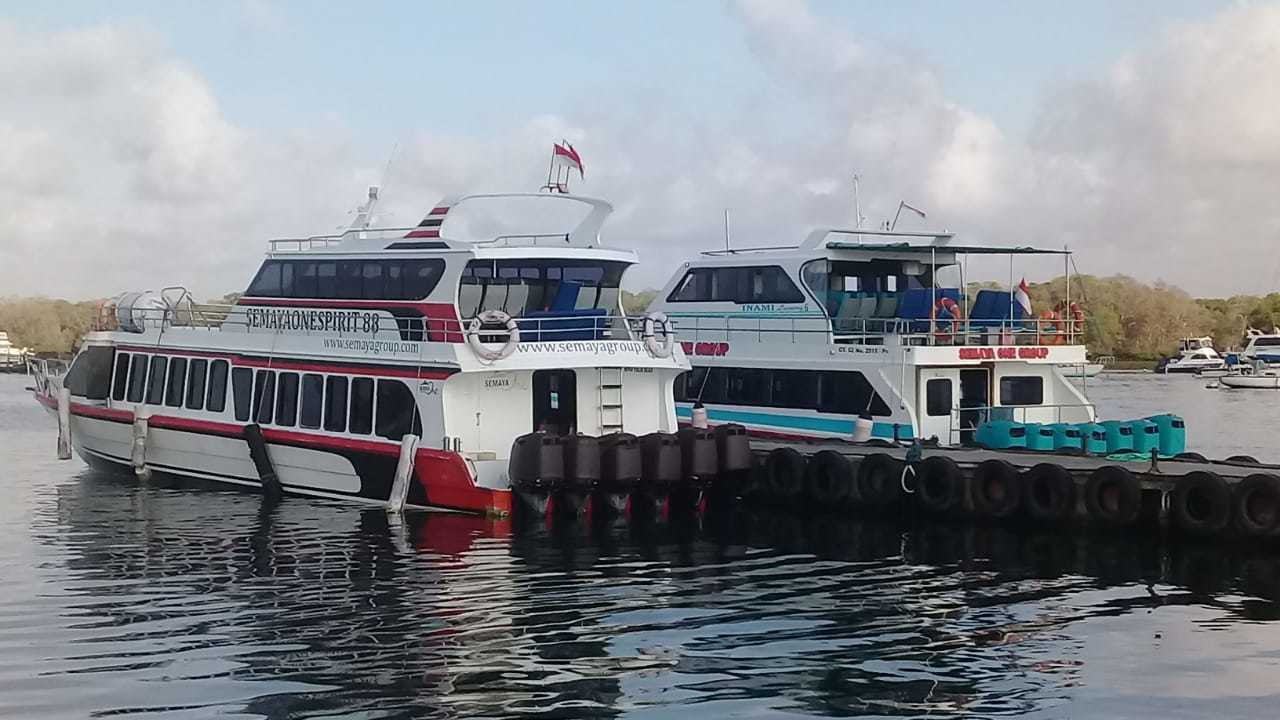Semaya fast boat from Padang Bai to Gili T
