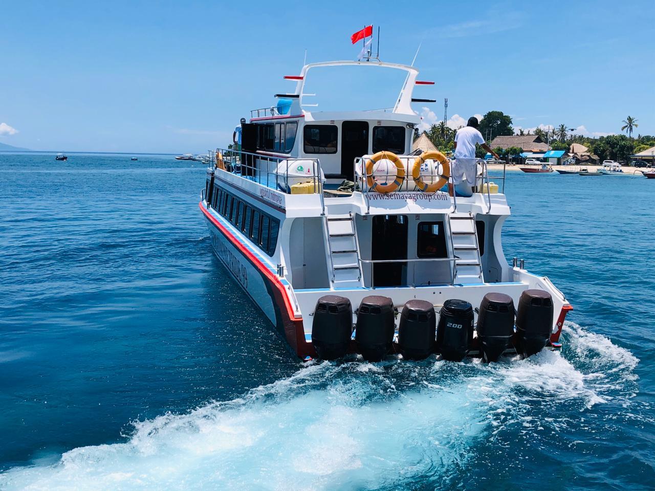 Royal Semaya fast boat from Bali to Gili T