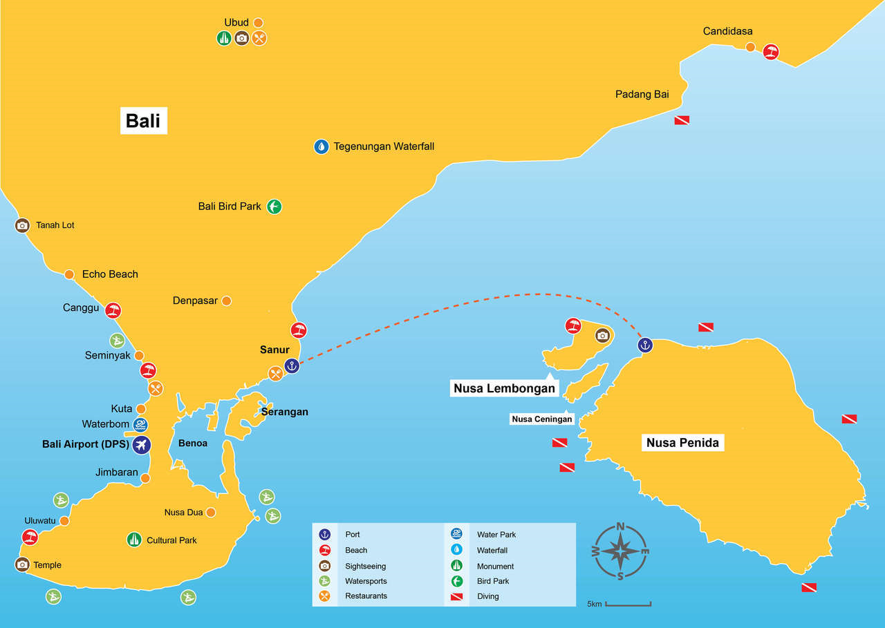 El Rey Fast Cruise Map