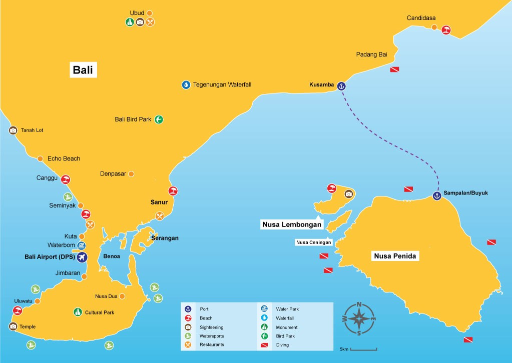 Gangga Express Map